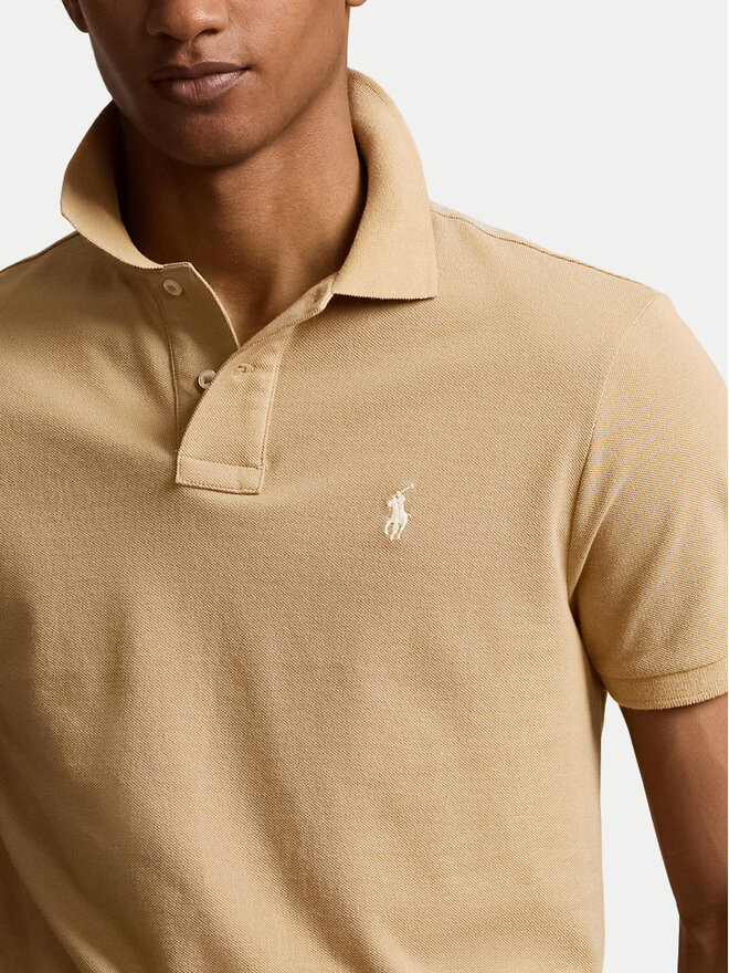 Polo Ralph Lauren Polo Ralph Lauren Поло 710536856379 Бежевий Slim Fit