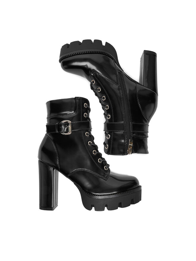 DeeZee Botine DeeZee 23756-1 Negru