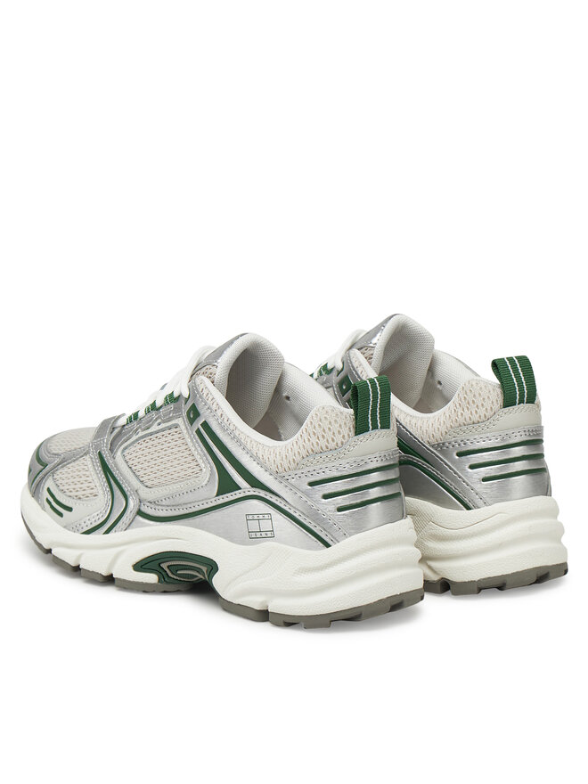 Tommy Jeans Снікерcи Tommy Jeans Archive'97 Metallic EN0EN02796 Зелений