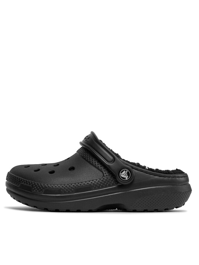 Crocs Iešļūcenes Crocs Classic Lined Clog 203591 Melns
