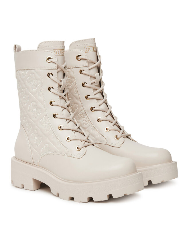 Guess Botines Guess FLTYAN ELE10 Écru