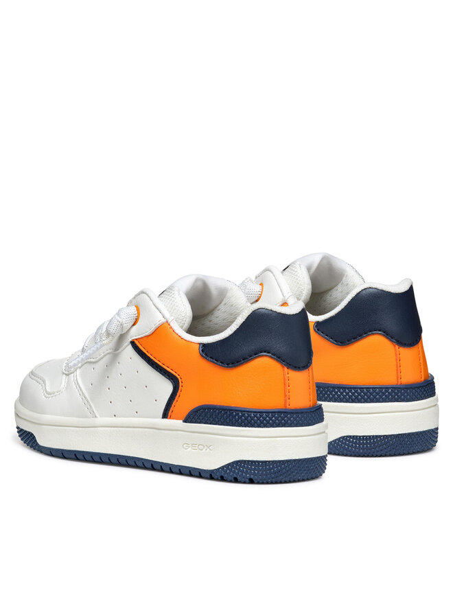 Geox Sneakersy Geox J Washiba J45LQB 5411 C1383 S Biały