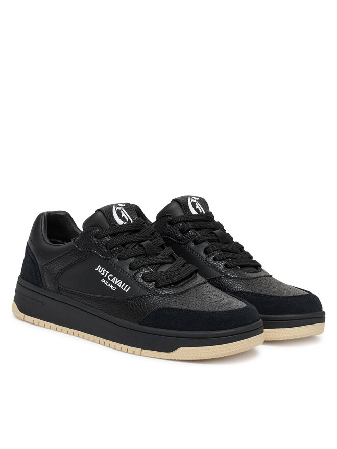 Just Cavalli Sneakers Just Cavalli 78QA3SM8 ZPA90 Schwarz