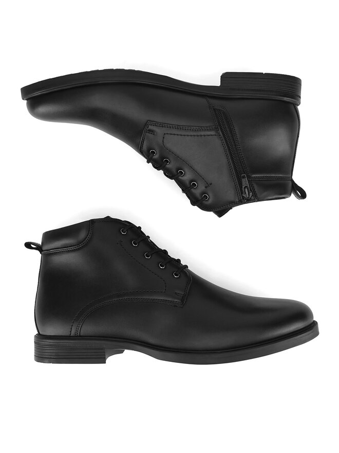 Lanetti Schnürschuhe Lanetti DURAIN-03S MI08 Schwarz