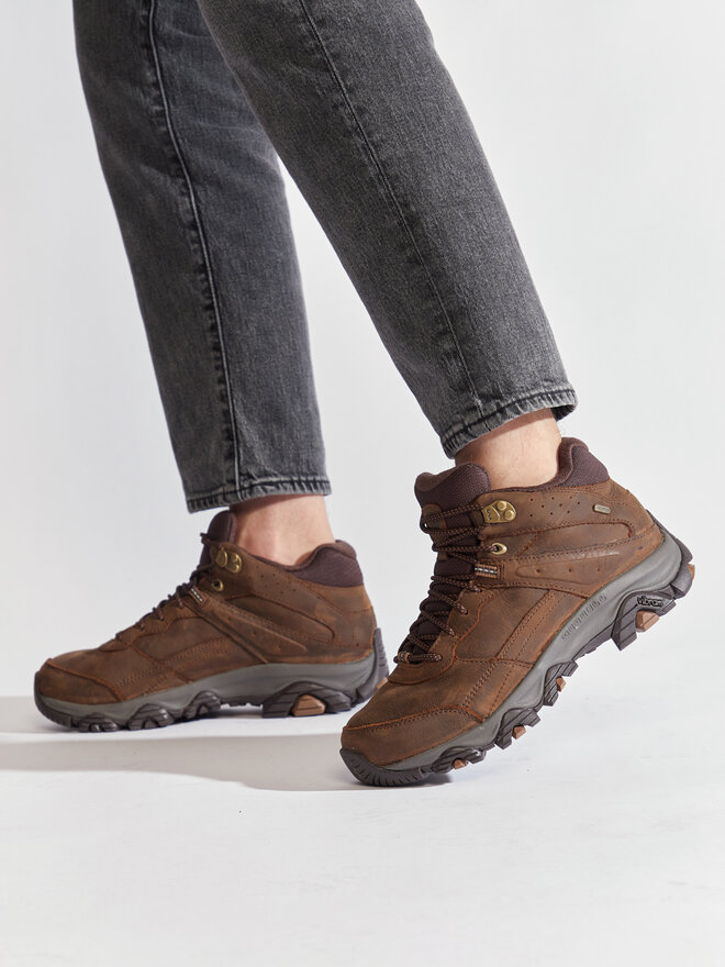 Merrell Bakancs Merrell Moab Adventure 3 Mid Wp J003821 Barna