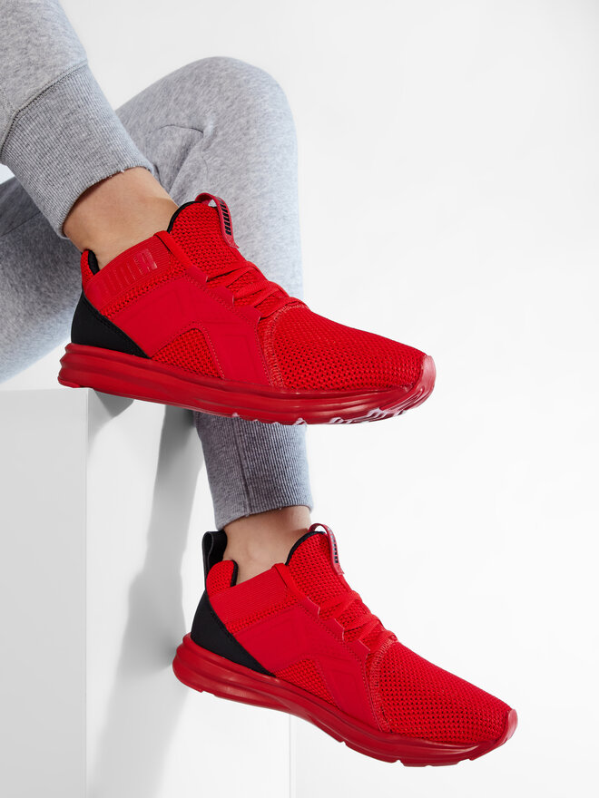Zapatillas de running Puma Enzo Weave 191487 06 Rojo zapatos.es