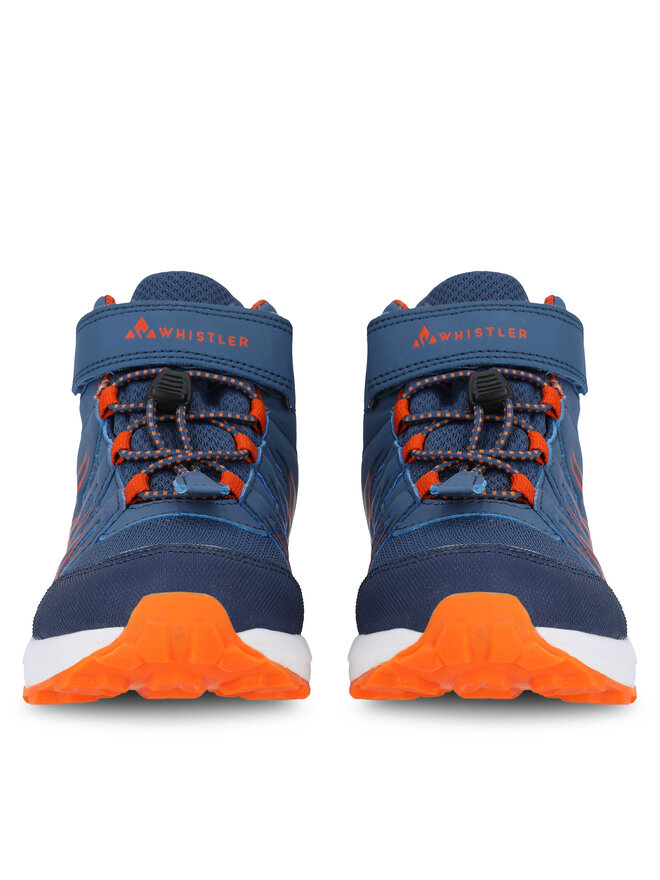 Whistler Trekingová obuv Whistler Besta Treck Kids Boot WP W232209 Modrá