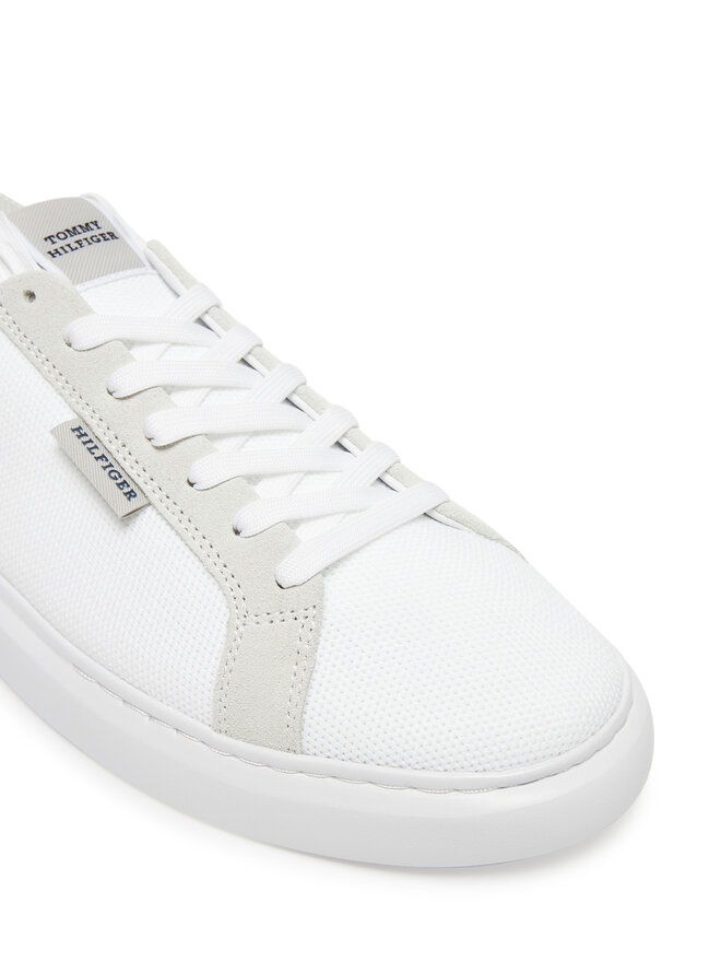 Tommy Hilfiger Αθλητικά Tommy Hilfiger Light Cupsole Knit Seasonal FM0FM05403 Λευκό