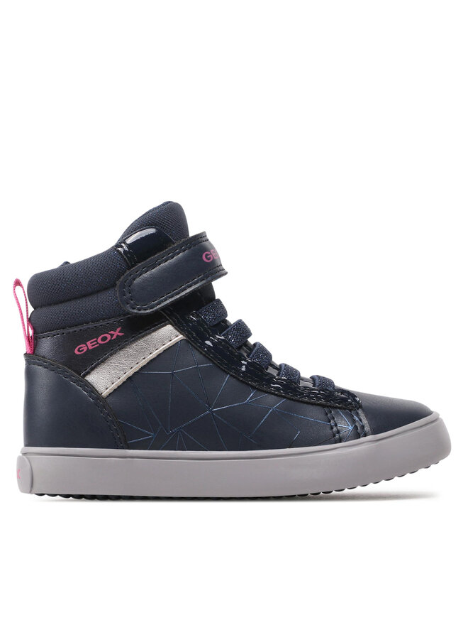 Geox Kotníková obuv Geox J Gisli G. A J164NA 00454 C4268 M Tmavomodrá
