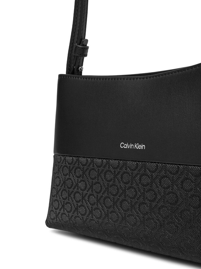 Calvin Klein Τσάντα Calvin Klein Ck Mixmedia Convertible Bag_Mono K60K613170 Μαύρο