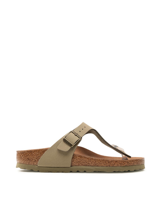 Birkenstock Šlepetės per pirštą Birkenstock Gizeh Bs 1020513 Žalia