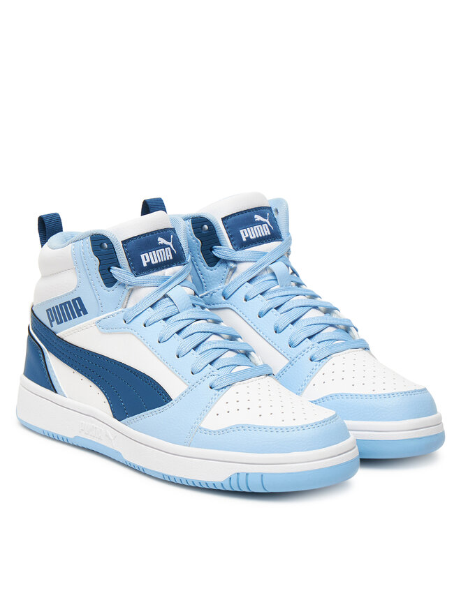 Puma Снікерcи Puma Rebound V6 Mid Jr 393831 32 Білий