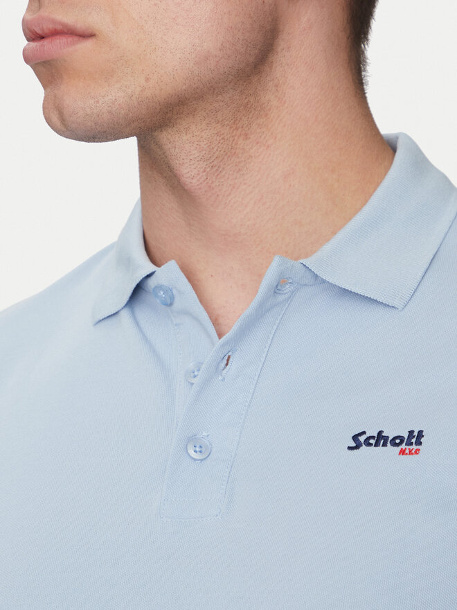 SCHOTT N.Y.C. SCHOTT N.Y.C. Polo PSCASUAL Μπλε Regular Fit