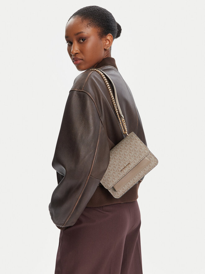 MICHAEL Michael Kors Дамска чанта MICHAEL Michael Kors Claire  32R5GC7C1V Бежов