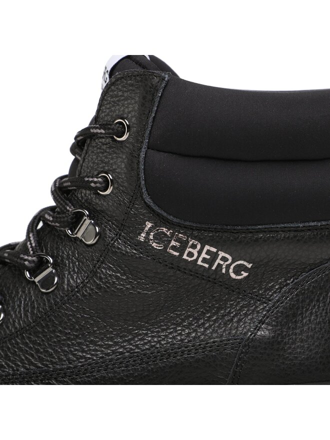 Iceberg Schnürschuhe Iceberg Comb IU164302 Schwarz