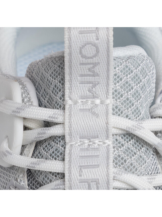 Tommy Hilfiger Sneakers Tommy Hilfiger Chunky Lifestyle Glitter Sneaker FW0FW04694 Grau