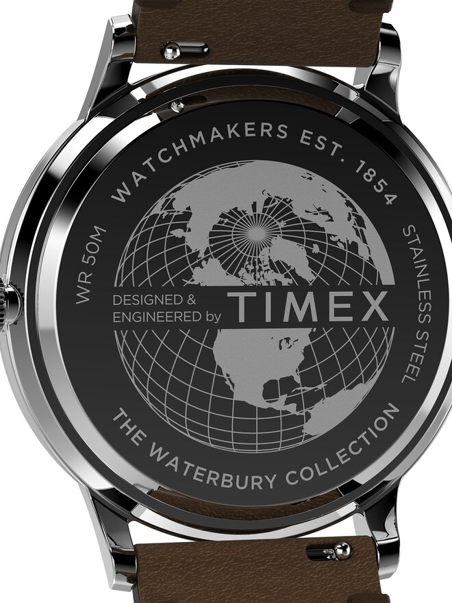 Timex Hodinky Timex TW2W50600 Hnědá