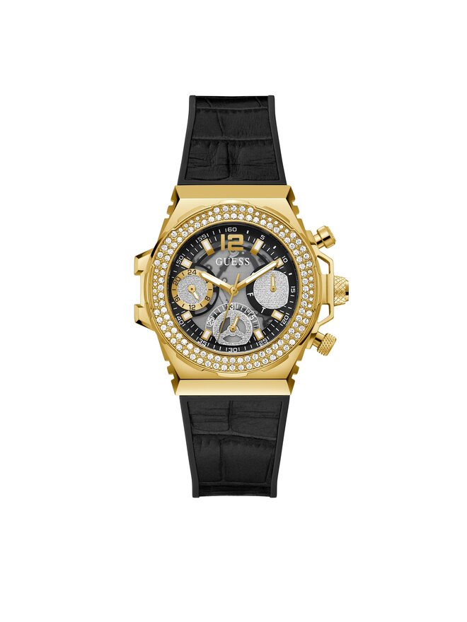 Guess Zegarek Guess Fusia GW0553L4 Złoty