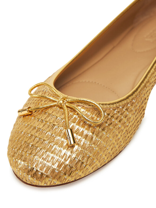 LAUREN RALPH LAUREN Baleriny LAUREN RALPH LAUREN 802956767001 Złoty