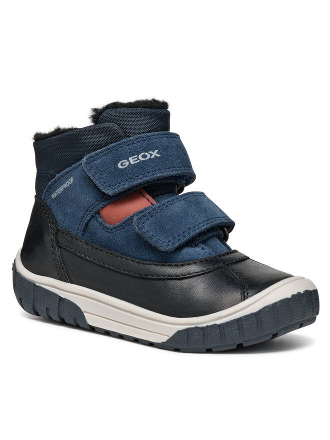 Geox Kozačky Geox B Omar Boy Wpf B462DC 022FU C4429 M Černá