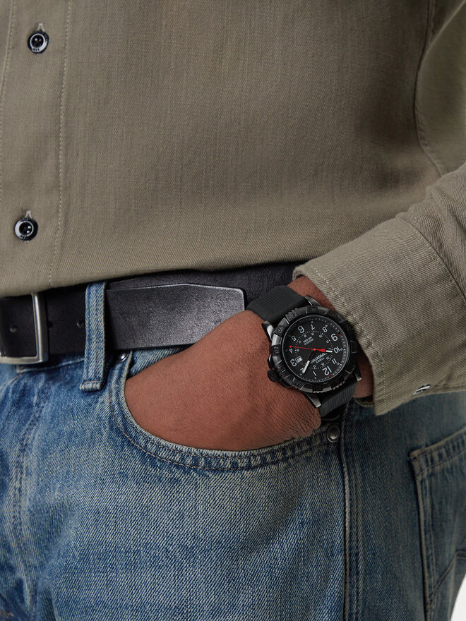 Timex Pulkstenis Timex Expedition Ridge TW4B32000 Melns