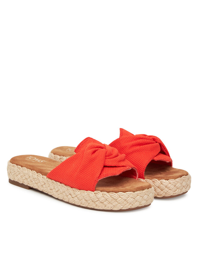 Toms Espadrilky Toms Abby Slide 10021981 Oranžová