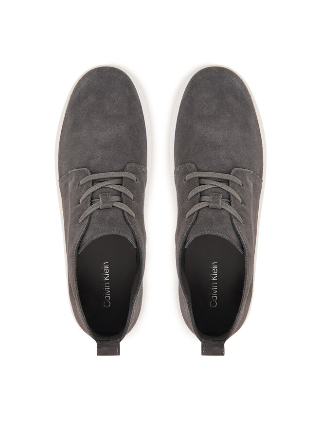 Calvin Klein Schnürschuhe Calvin Klein Hybrid Clean Mid Lace Up Su HM0HM02254 Grau