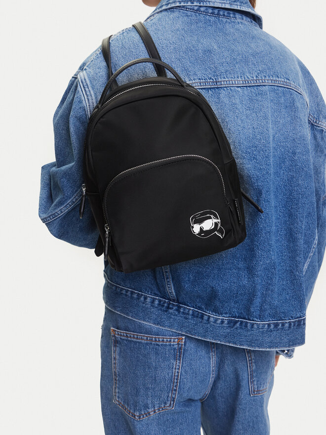 KARL LAGERFELD Batoh KARL LAGERFELD A2W30180 Černá