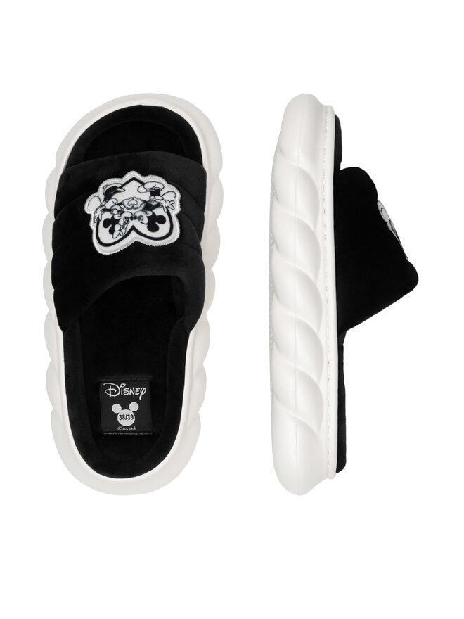Mickey&Friends Pantofole Mickey&Friends AW24-112DSTC Nero