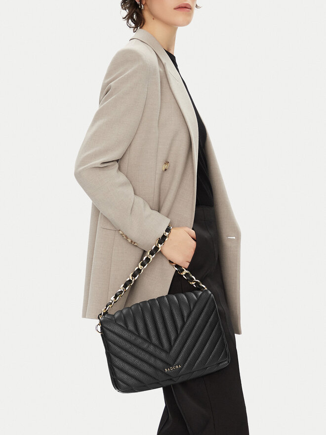 Badura Handtasche Badura C-ADALE-XCH003 Schwarz