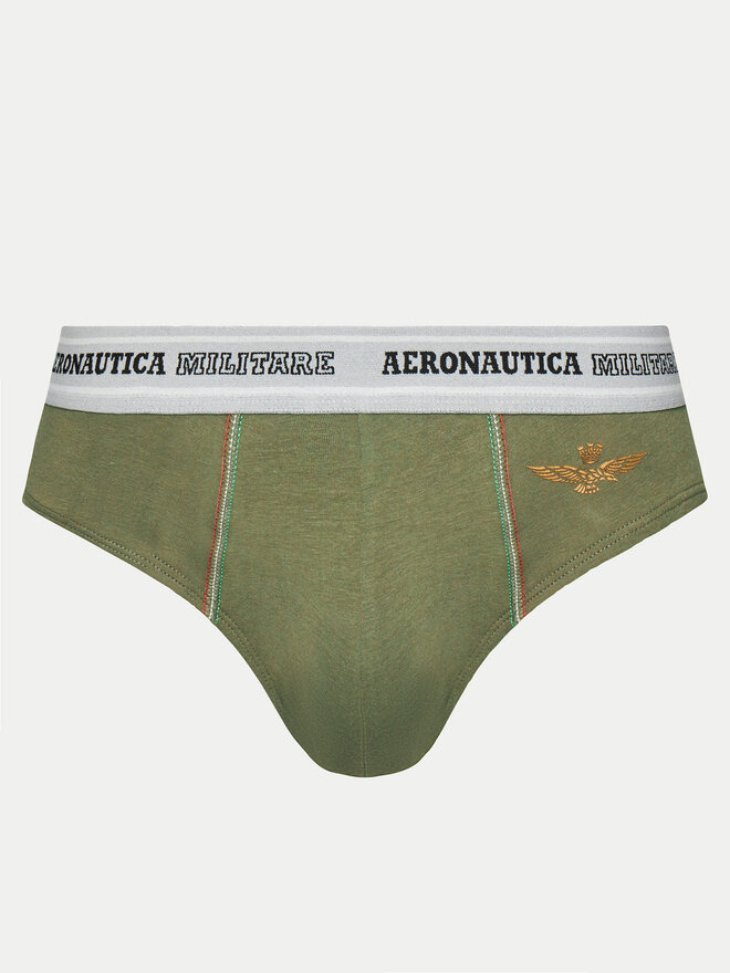 Aeronautica Militare Aeronautica Militare 2er-Set Slips AM1USL002 Khakifarben