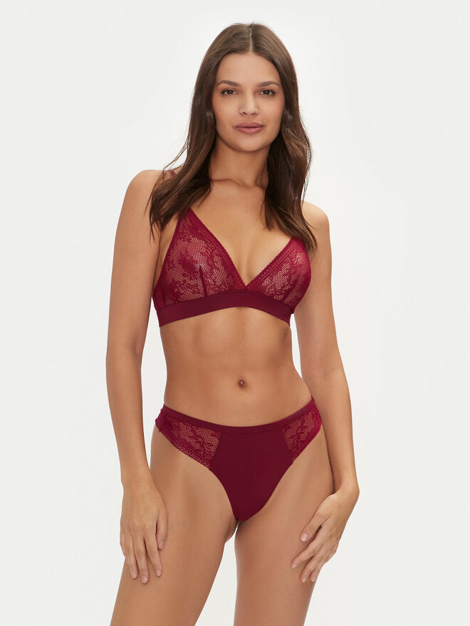 Tommy Hilfiger Tommy Hilfiger Tanga UW0UW05521 Piros