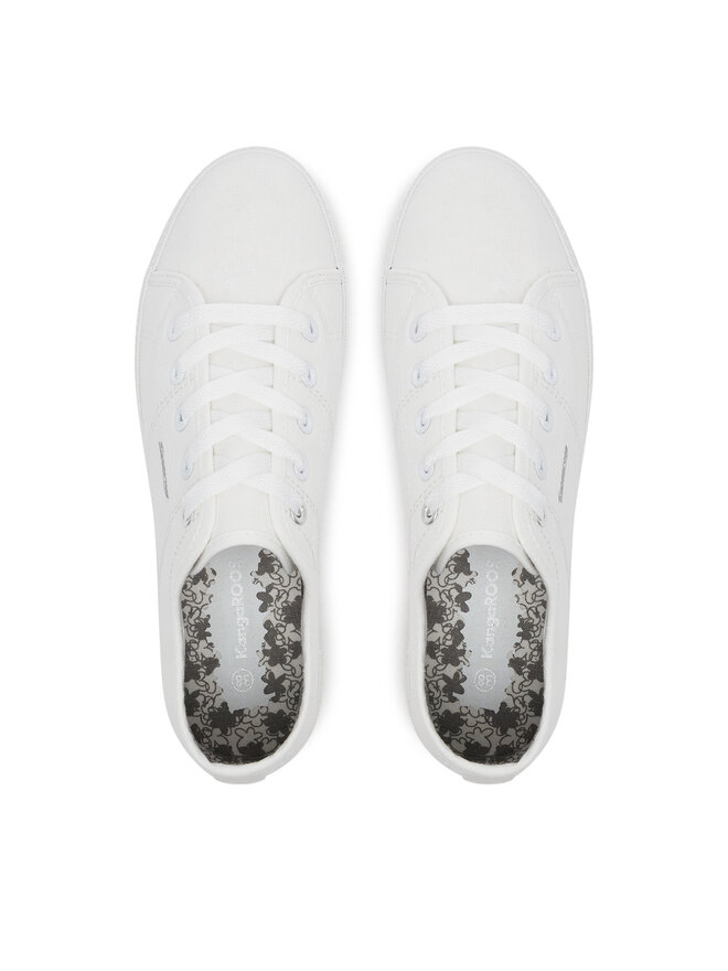 KangaRoos Πάνινα παπούτσια KangaRoos K-VW Avril 30099 000 0036 Λευκό