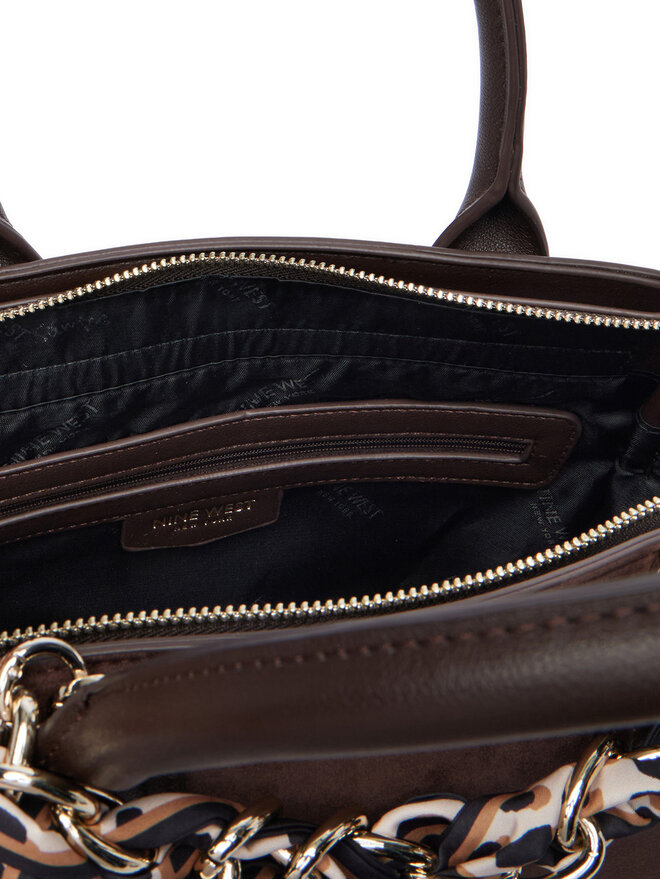 Nine West Handtasche Nine West CEO-HELLESA-LDA9422 Dunkelbraun