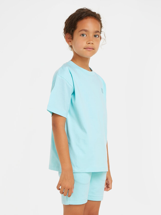 Calvin Klein Jeans Calvin Klein Jeans Camiseta Mono Mini Badge IU0IU00580 D Azul Regular Fit