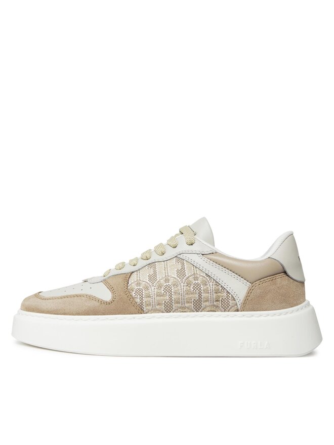 Furla Снікерcи Furla Furlasport Lace-Up Sneaker T.3 YH62SPT-BX2758-2872S-44013600 Бежевий