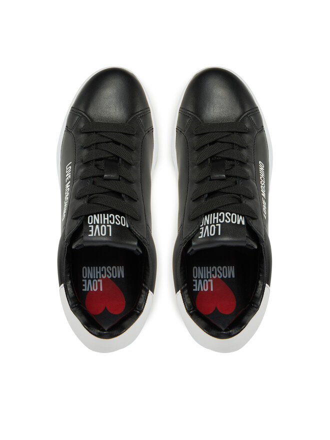 Снікерcи LOVE MOSCHINO JA15034G1MIA100A Чорний | evzuttya.com.ua