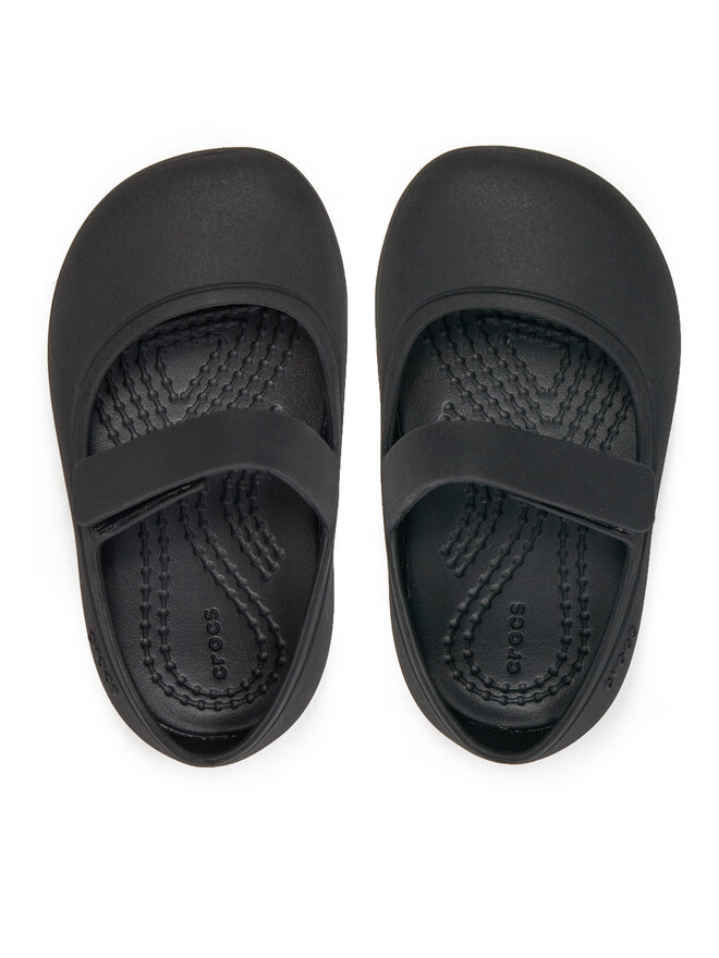 Crocs Balerini Crocs Brooklyn Mary Jane Flat T 209430 Negru