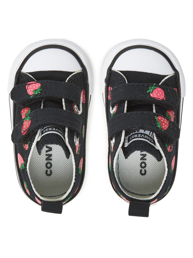 Converse Scarpe da ginnastica Converse Chuck Taylor All Star Strawberries Easy-On A14929C Nero