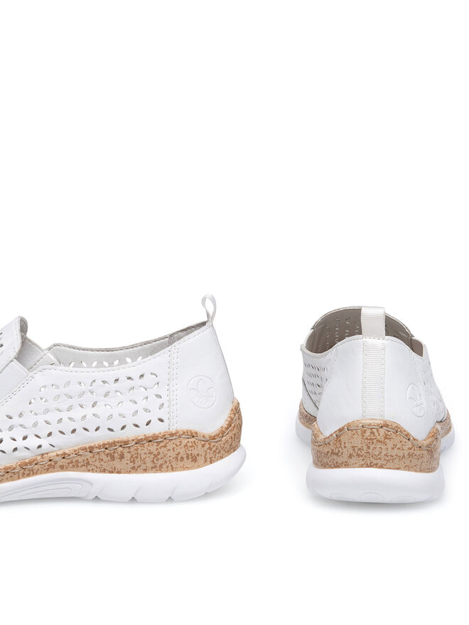 Rieker Halbschuhe Rieker N4251-80 Weiß
