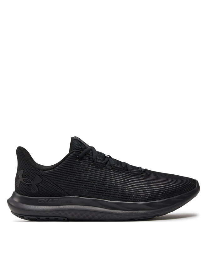 Under armour all black shoes on sale