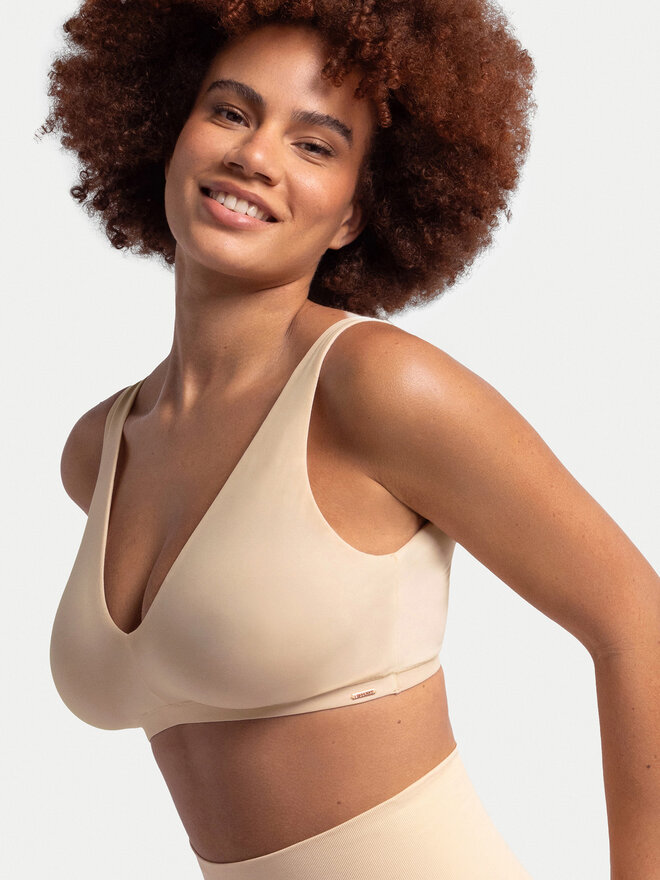 Dorina Dorina Bralette melltartó Essensual FXBR0052MI116 Bézs