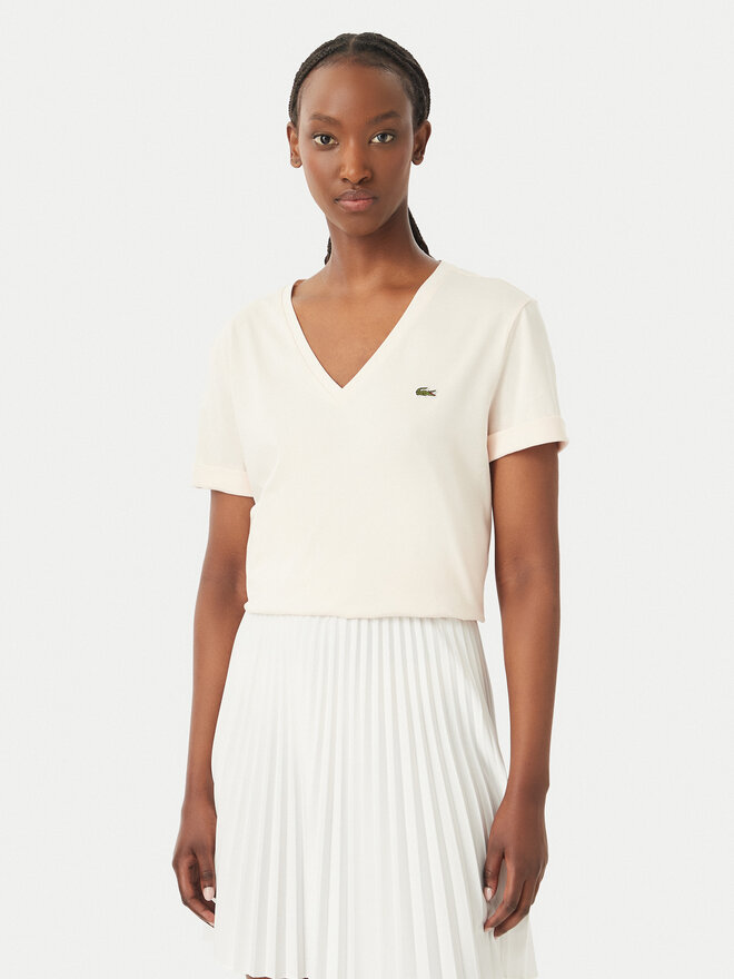 Lacoste Lacoste T-Shirt TF7300 Rosa Regular Fit