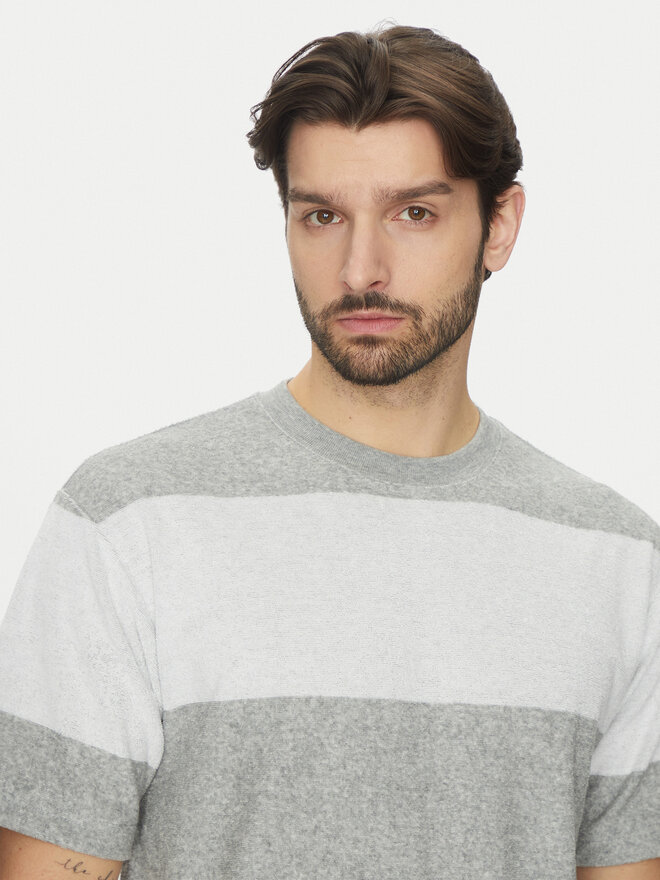 Vans Vans Camiseta Bergman VN000KUE Gris Regular Fit