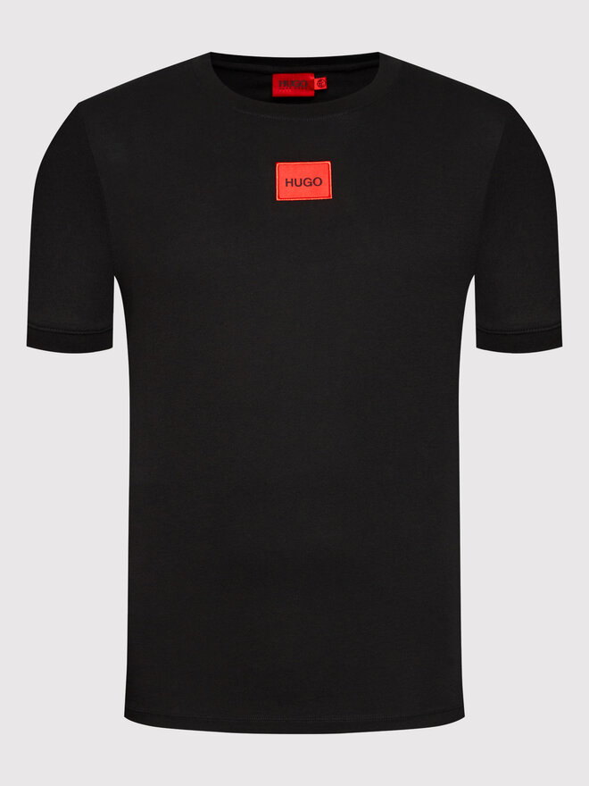 HUGO Hugo T-Shirt Diragolino212 50447978 Μαύρο Regular Fit