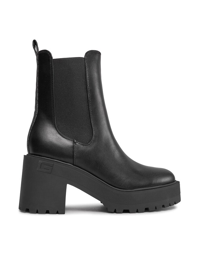 Guess Боти Guess Lucah2 FL8L2H LEA10 Черен