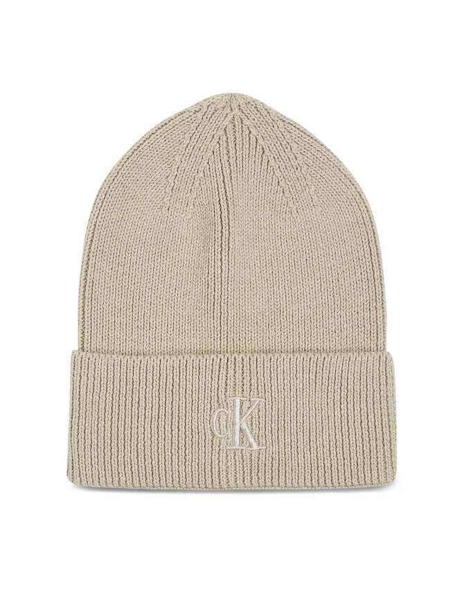 Kepurė Calvin Klein Jeans Archive Logo Beanie K50K511158 Pilka | eavalyne.lt