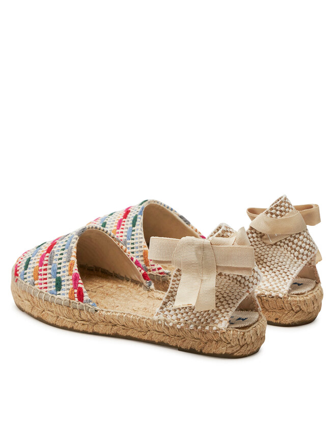Manebi Espadryle Manebi Yucatan Flat Valenciana Espadrilles G 0.5 P0 Kolorowy