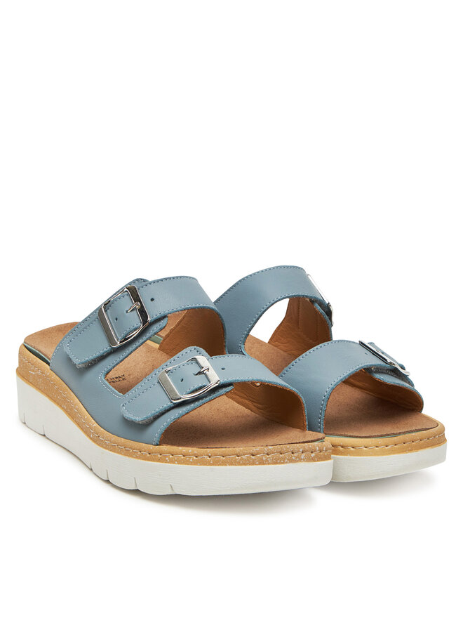 Grünland Pantoletten Grünland Moll CE0241 Blau