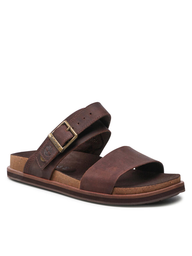 Timberland Sandały Timberland Amalfi Vibes 2Band Sandal TB0A419HV131 Brązowy